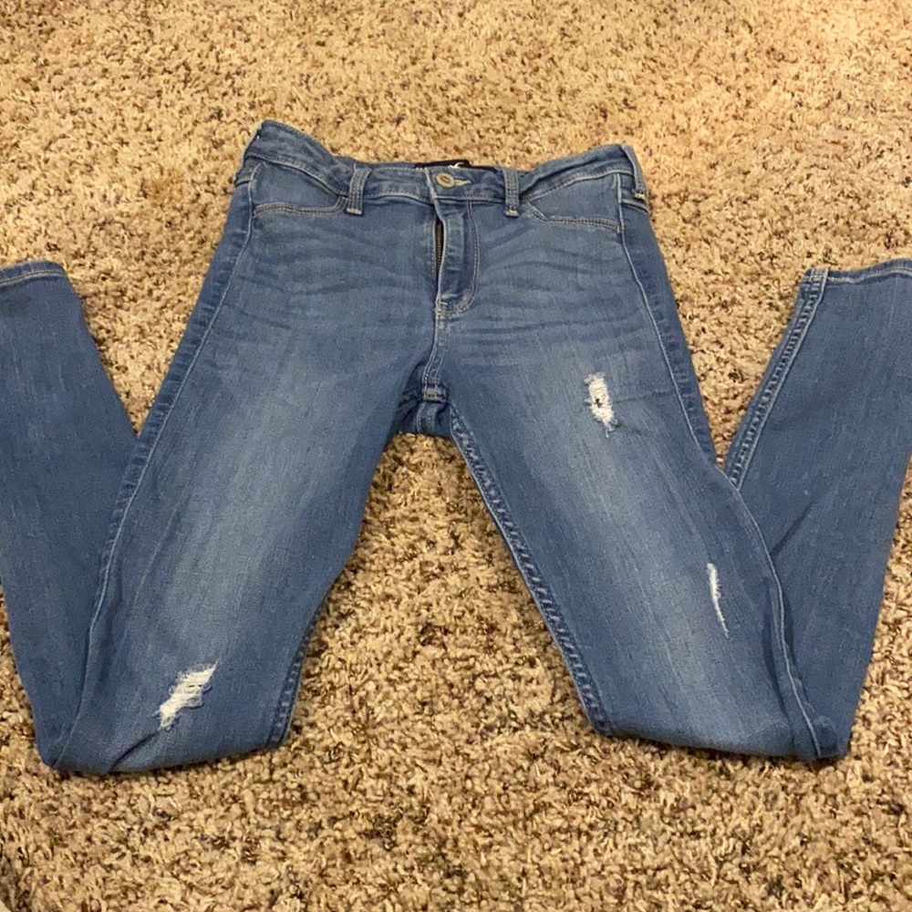 Hollister Skinny Jeans. No sign of wear.